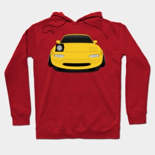 Miata yellow Hoodie